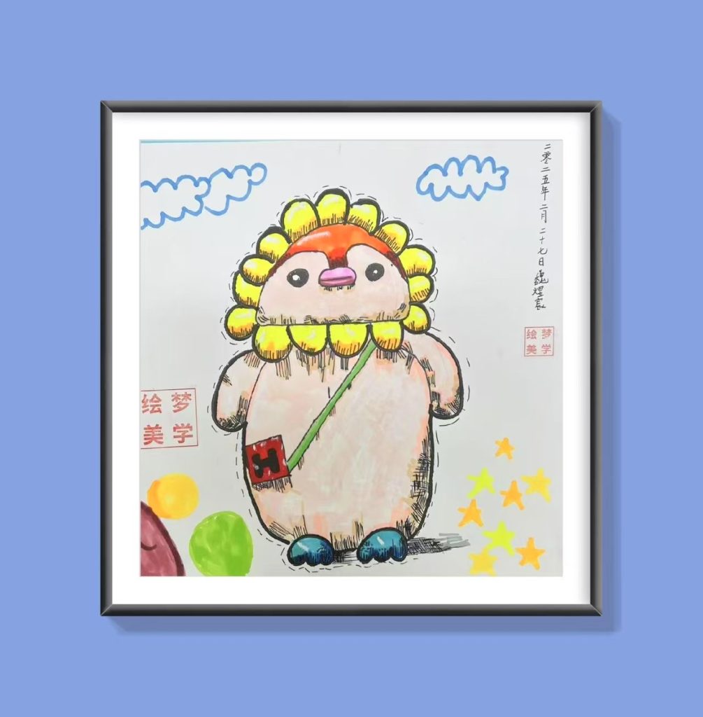 Scott 画的海豚