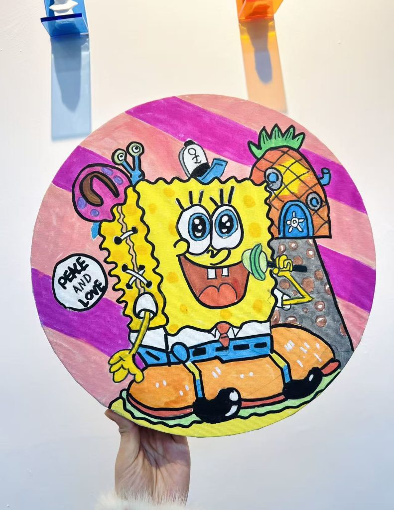 Scott 画的海绵宝宝
